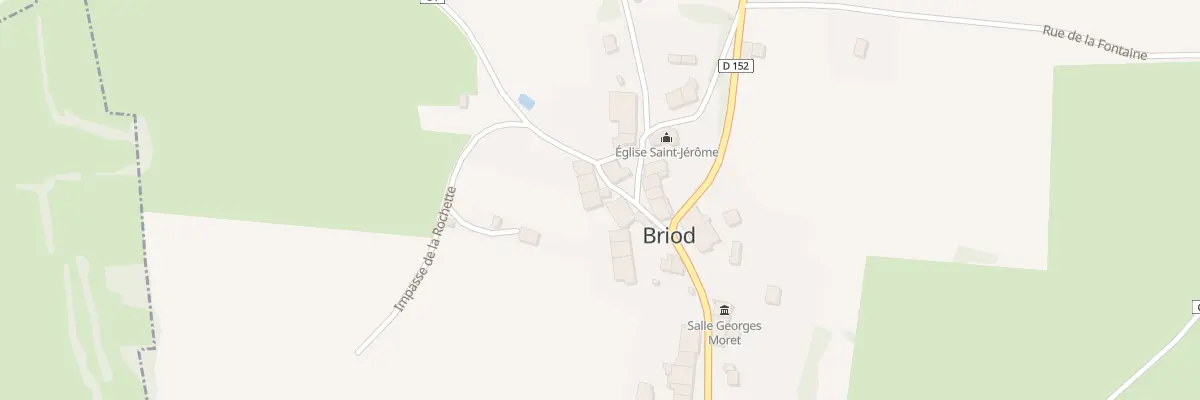 Plan du 35 Rte Saint Etienne de Coldre à Briod