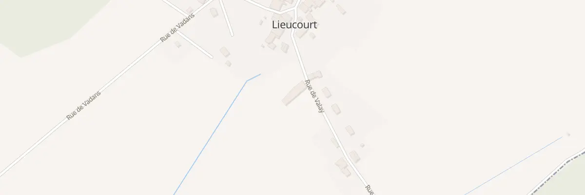 Plan du 10 Rue de Valay à Lieucourt