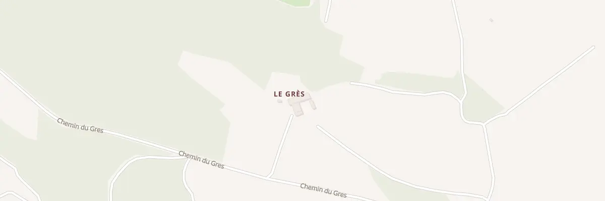 Plan du 5254 Le Gres Nord à Grambois