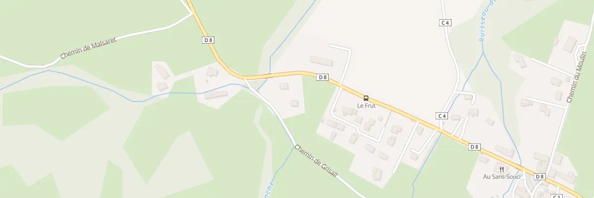Plan du 5112 Au Frut à Saint-Paul-lès-Monestier