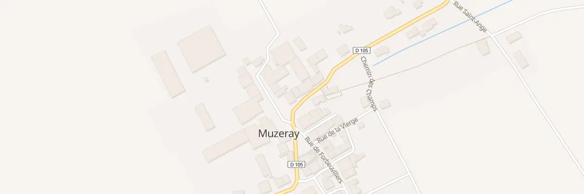 Plan du 1 Rue de la Vigne à Muzeray