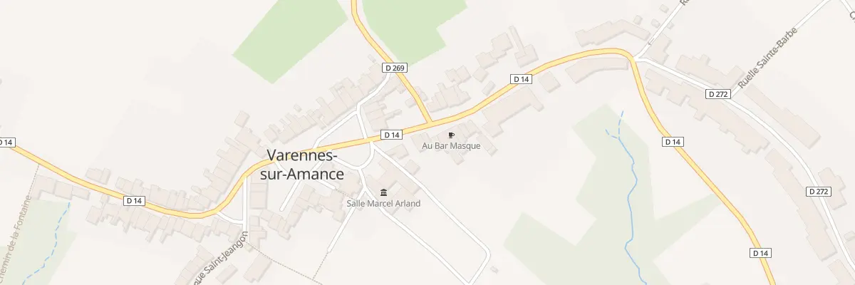 Plan du 10 Rue Varandelle à Varennes-sur-Amance