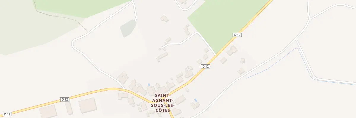 Plan du 23 Rte de St Aubin A St Agnant à Apremont-la-Forêt