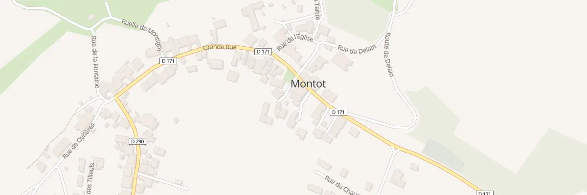 Plan du 34 Gr Grande Rue à Montot