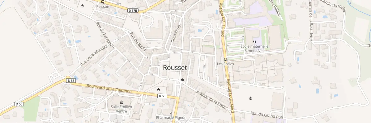 Plan du 18 Pl Paul Borde à Rousset