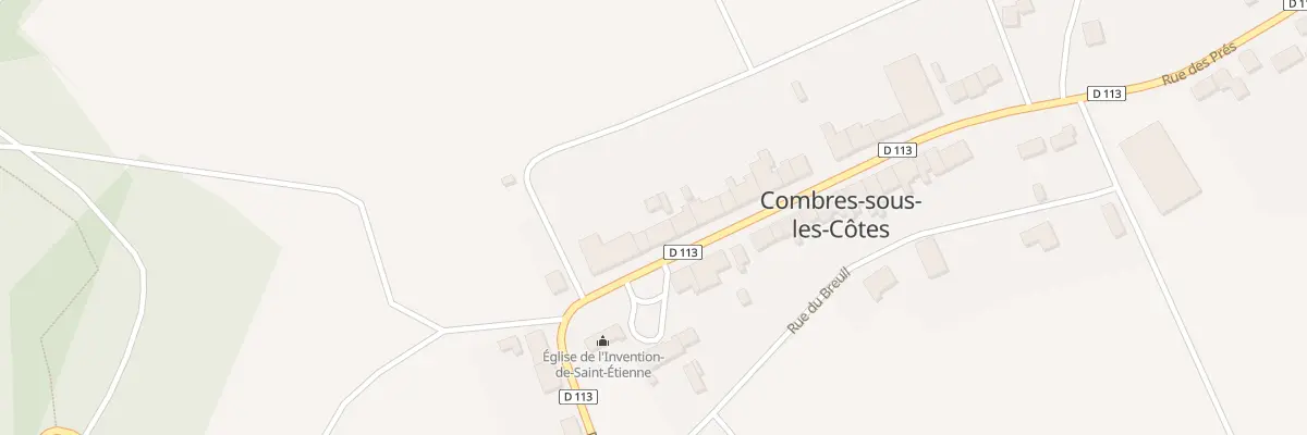 Plan du 30 Rue Maurice Genevoix à Combres-sous-les-Côtes