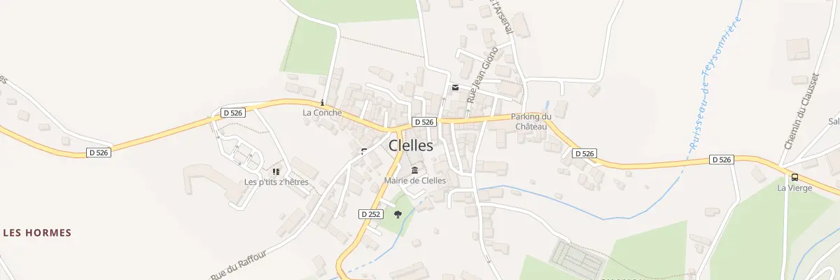 Plan du 5141 Pl Mairie à Clelles