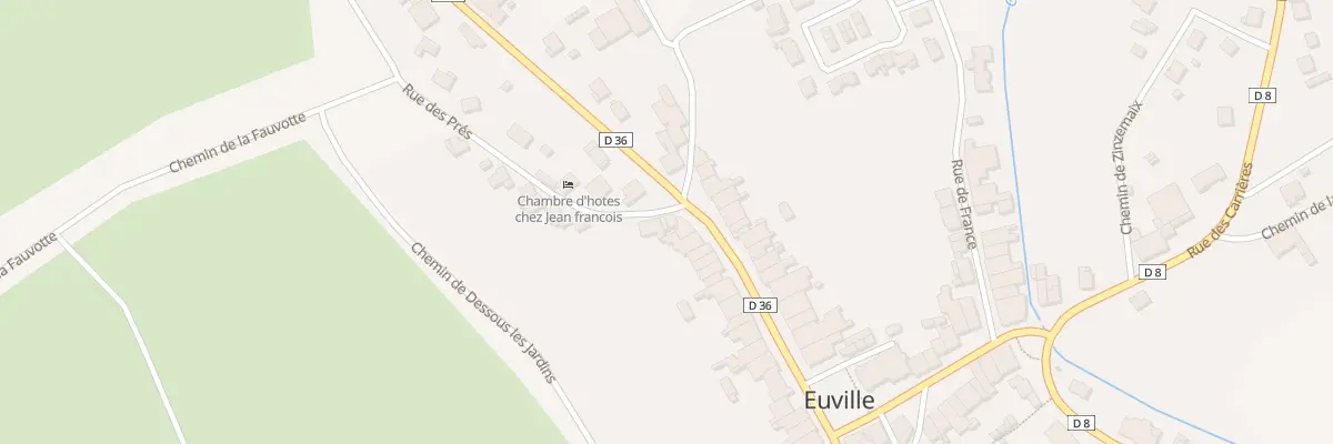 Plan du 3 Rue des Prés à Euville