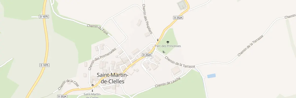 Plan du 5005 Le Village à Saint-Martin-de-Clelles
