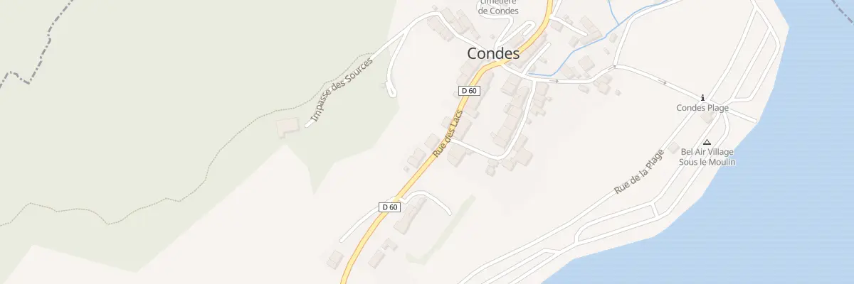 Plan du 16 Rue des Lacs à Condes