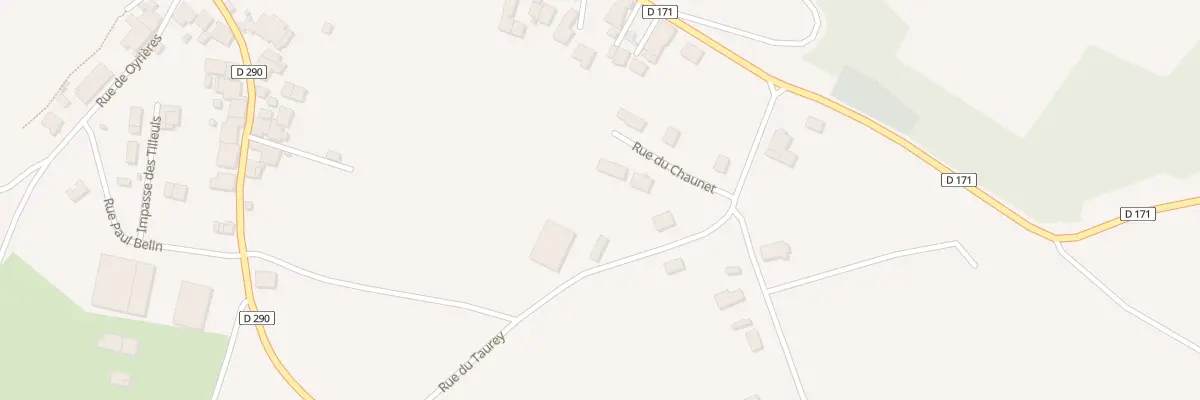 Plan du 5 Rue du Chaunet à Montot