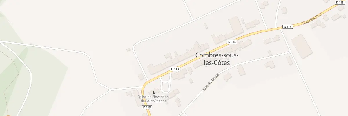Plan du 28 Rue Maurice Genevoix à Combres-sous-les-Côtes
