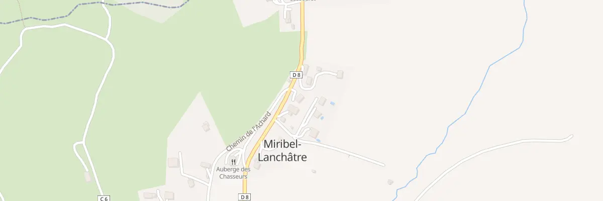 Plan du 5051 Le Cassoulet à Miribel-Lanchâtre