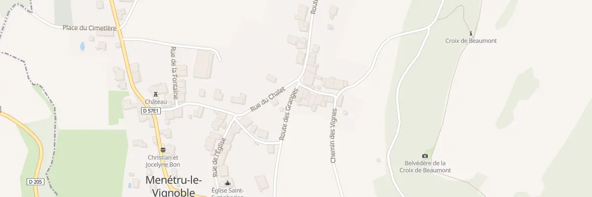 Plan du 456 Rte des Granges à Menétru-le-Vignoble