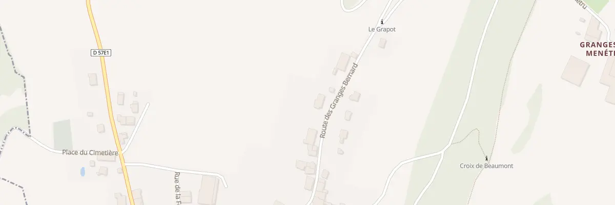 Plan du 617 Rte des Granges à Menétru-le-Vignoble