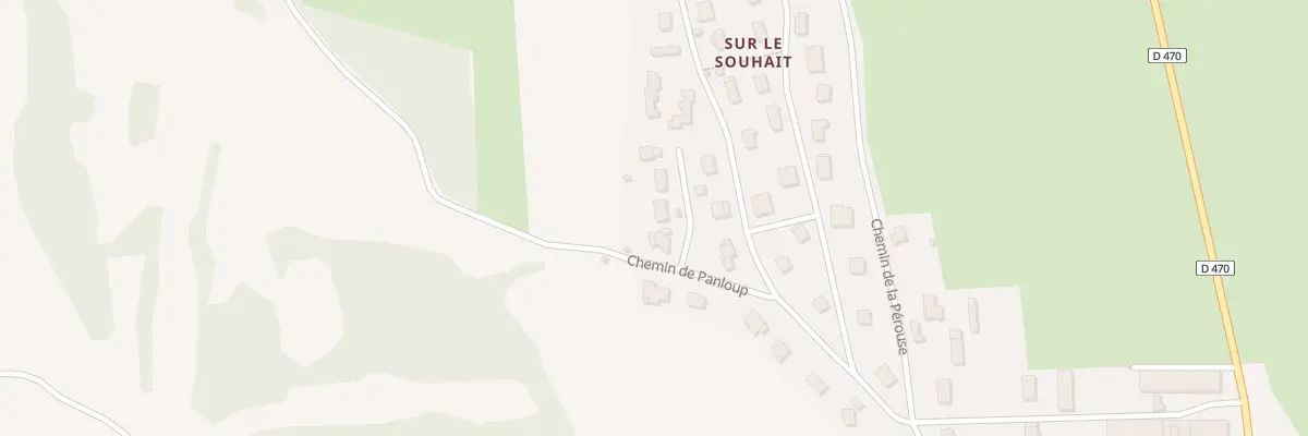 Plan du 4 Chem de Panloup à Poids-de-Fiole