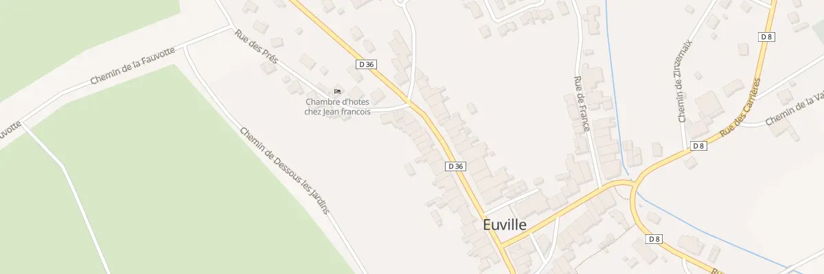 Plan du 77 Rue Jeanne d’Arc à Euville