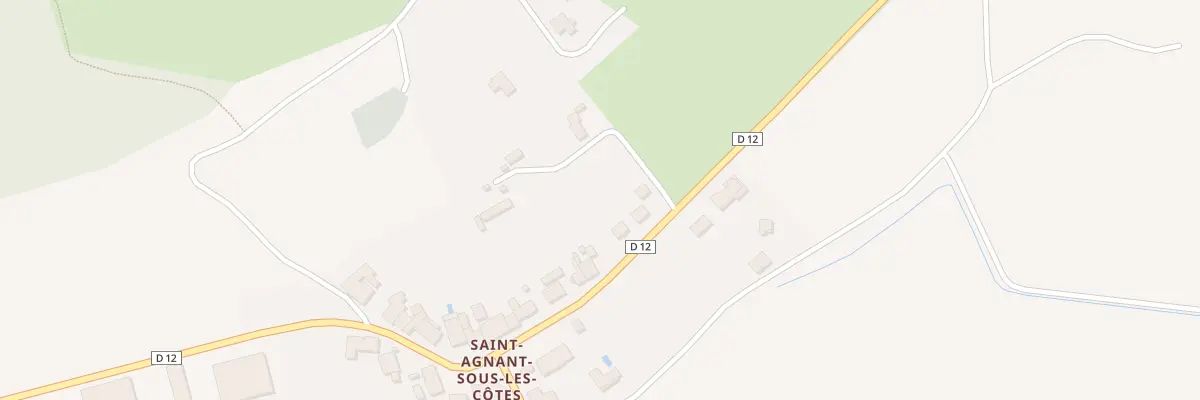 Plan du 29 Rte de St Aubin A St Agnant à Apremont-la-Forêt