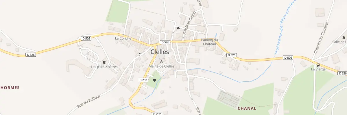 Plan du 5131 Pas de la Tour à Clelles