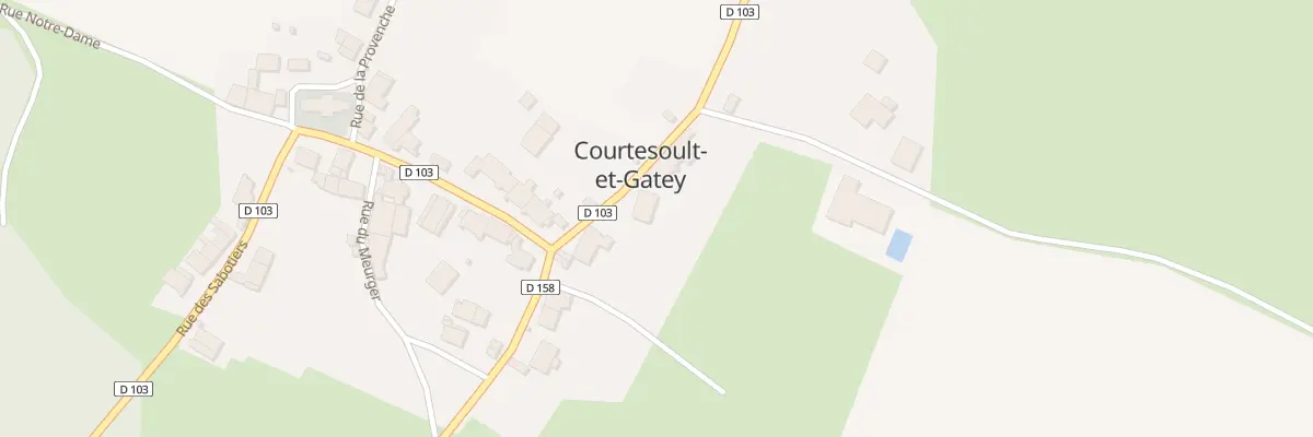 Plan du 5 Rue des Calvaires à Courtesoult-et-Gatey