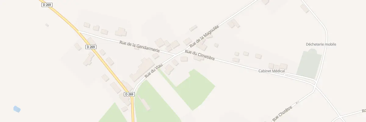 Plan du 6 Rue du Viau à Varennes-sur-Amance