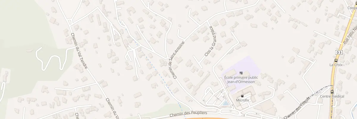 Plan du 33 Che Saint Antoine à Ceyreste