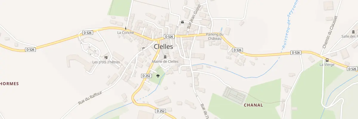 Plan du 5313 Pas de la Tour à Clelles