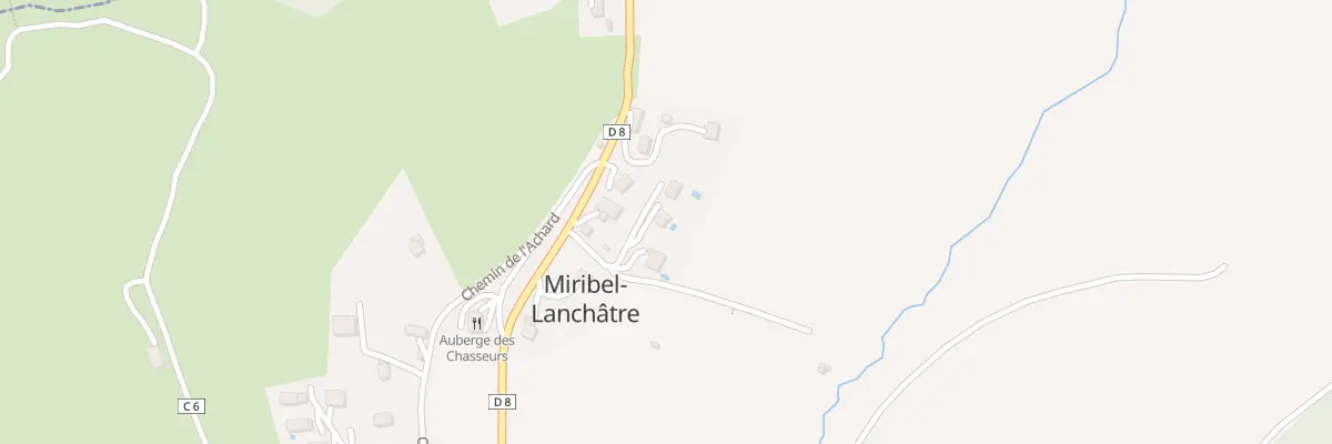 Plan du 5112 Le Cassoulet à Miribel-Lanchâtre