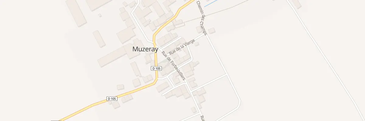 Plan du 4 Rue de la Vierge à Muzeray