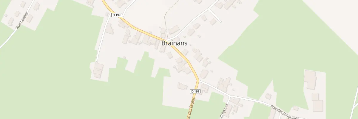 Plan du 4 Rue des Ecoles à Brainans
