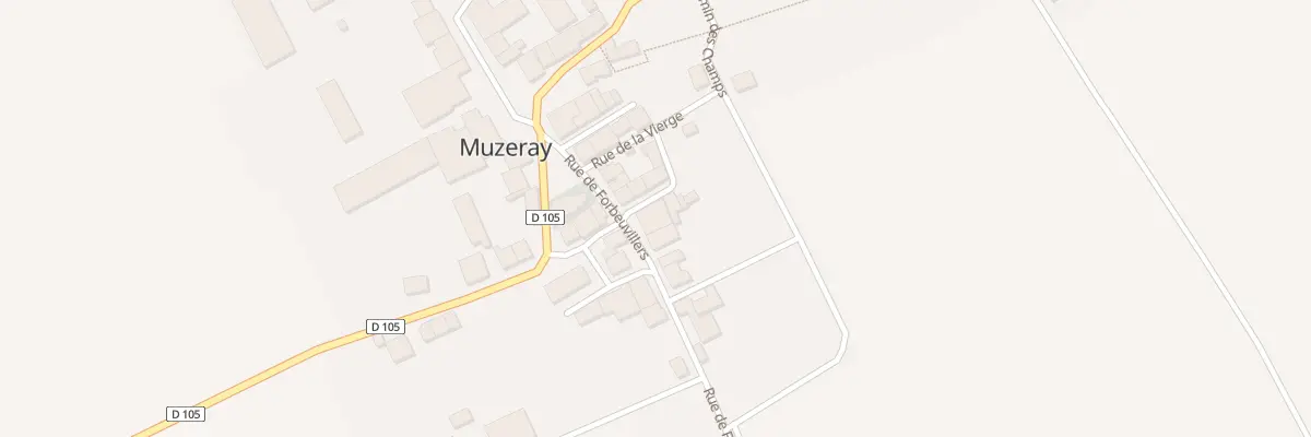 Plan du 7B Rue de Forbeuvillers à Muzeray