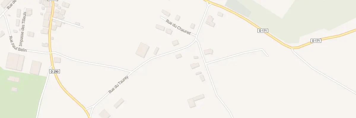 Plan du 10 Rue Le Taurey à Montot