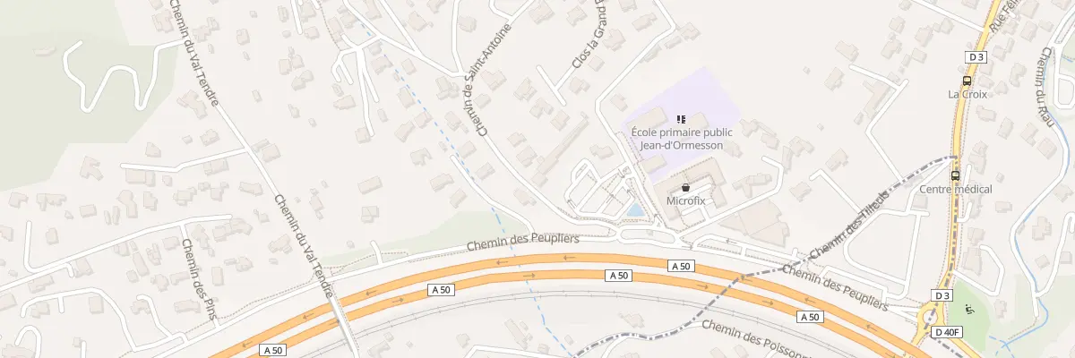 Plan du 39 Che Saint Antoine à Ceyreste