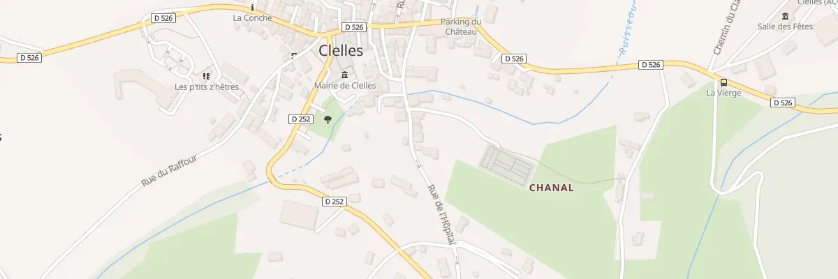Plan du 139 Rue de l’Hopital à Clelles