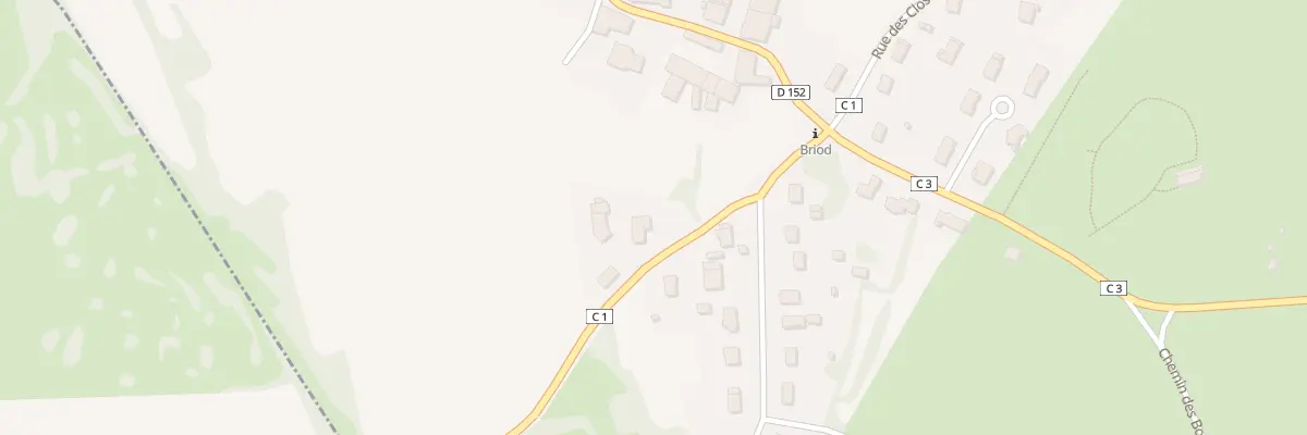 Plan du 140 Rue de la Loziere à Briod