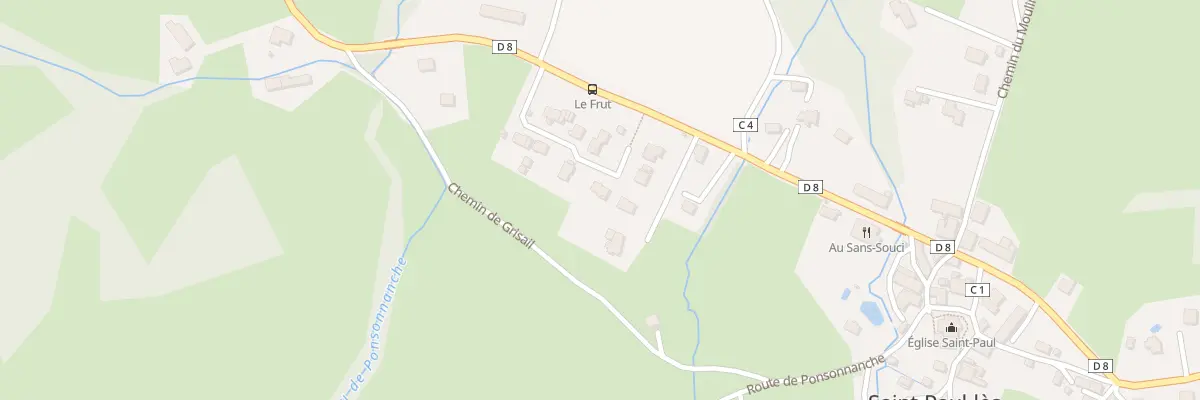 Plan du 4 Lot Les Hauts du Frut à Saint-Paul-lès-Monestier