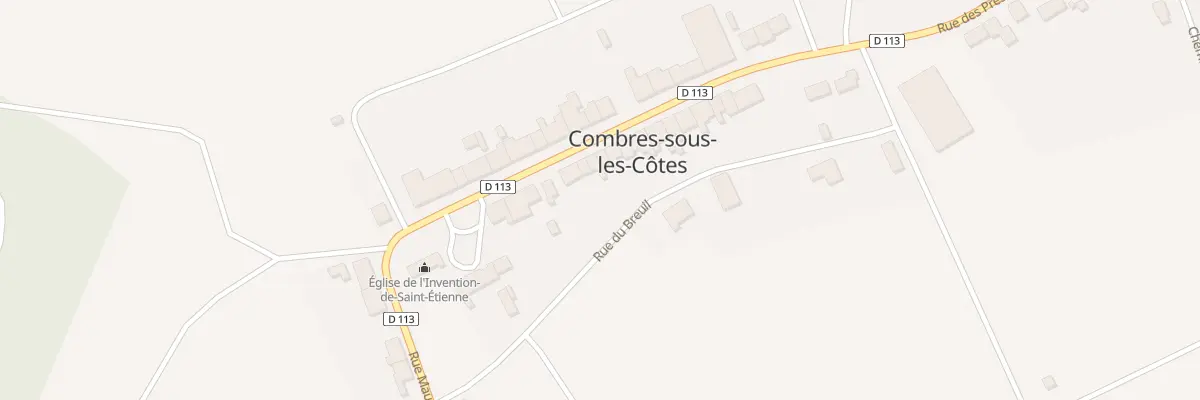 Plan du 31 Rue Maurice Genevoix à Combres-sous-les-Côtes