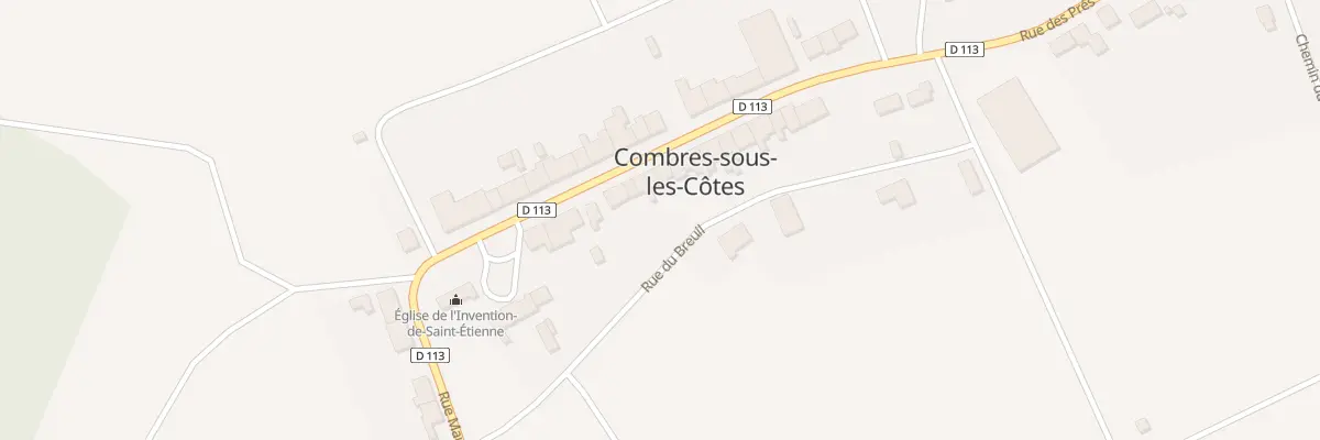 Plan du 29 Rue Maurice Genevoix à Combres-sous-les-Côtes