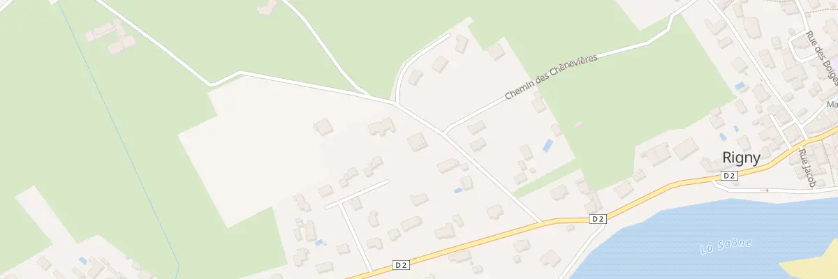 Plan du 9 Rue du Stade à Rigny