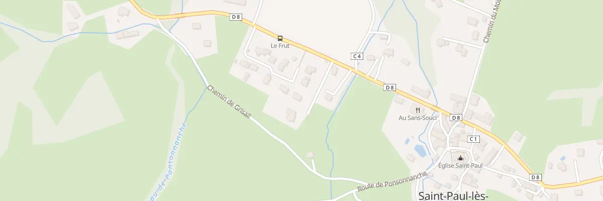 Plan du 5 Lot Les Hauts du Frut à Saint-Paul-lès-Monestier