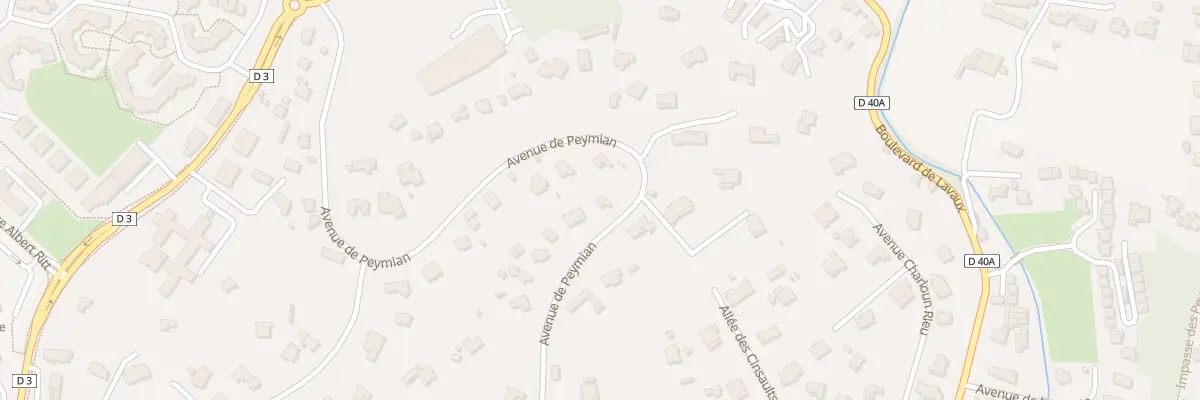 Plan du 595 Av du Peymian à La Ciotat