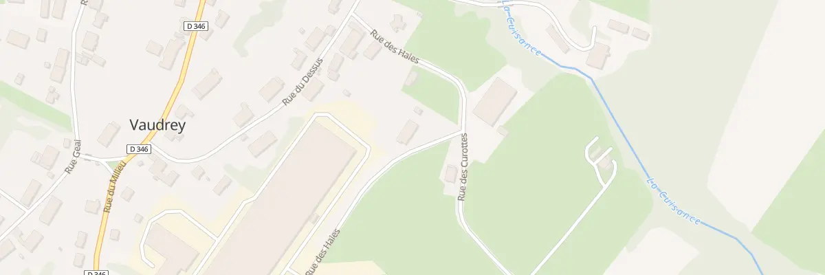 Plan du 8 Rue des Haies à Vaudrey
