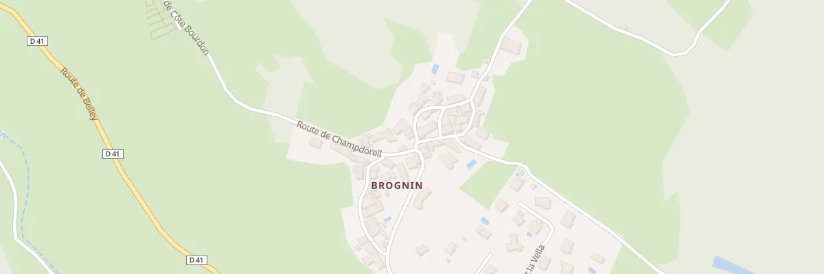 Plan du 5166 Brognin à Saint-Germain-les-Paroisses