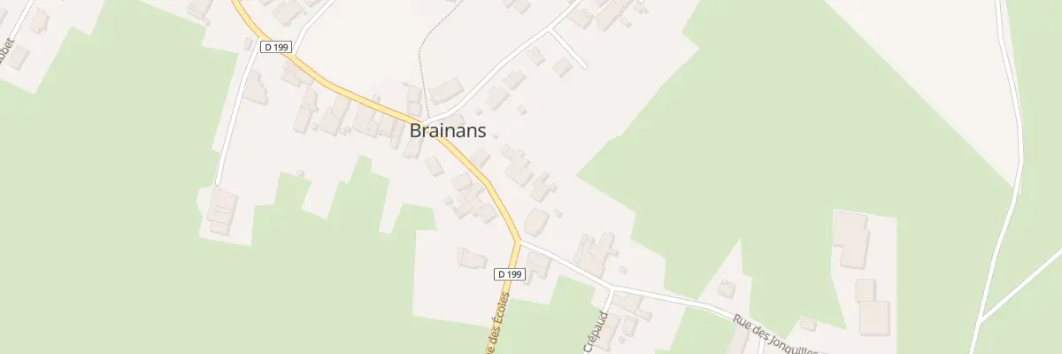 Plan du 5 Rue des Ecoles à Brainans