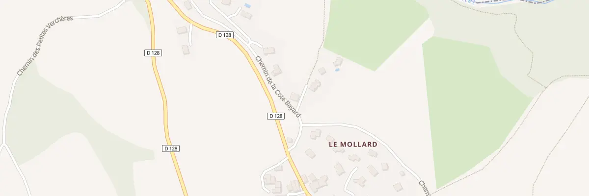 Plan du 78 Che de la Côte Bayard à Coublevie