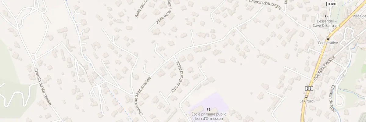 Plan du 25 Che Saint Antoine à Ceyreste