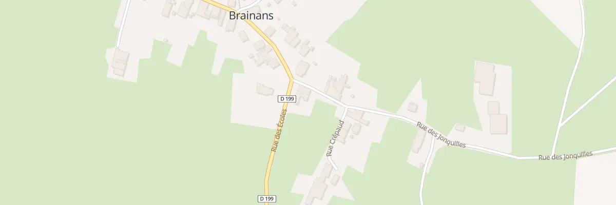 Plan du 4 Rue des Jonquilles à Brainans