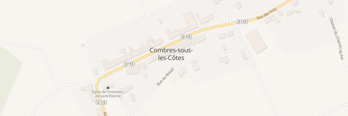 Plan du 21 Rue Maurice Genevoix à Combres-sous-les-Côtes