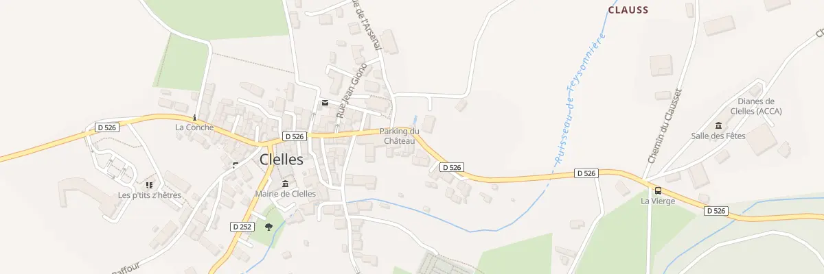 Plan du 153 Rue du Mont Aiguille à Clelles