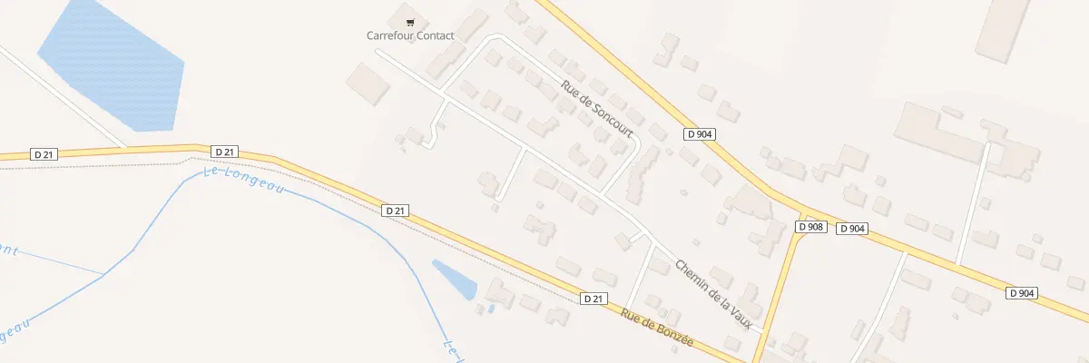 Plan du 47 Rue de Soncourt à Fresnes-en-Woëvre
